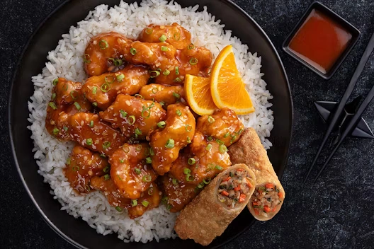 Orange Chicken Dinner Special