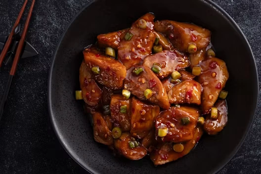 Stir-Fried Eggplant